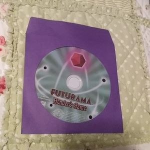 Futurama Bender's Game disc